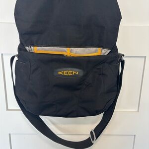Keen Black and Yellow Messenger Bag